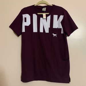 PINK maroon shirt
